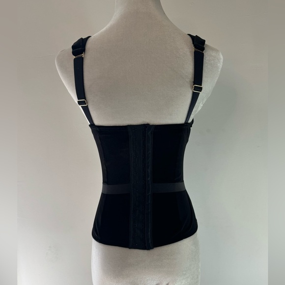 NWOT! Black Velvet Bustier - Picture 10 of 15